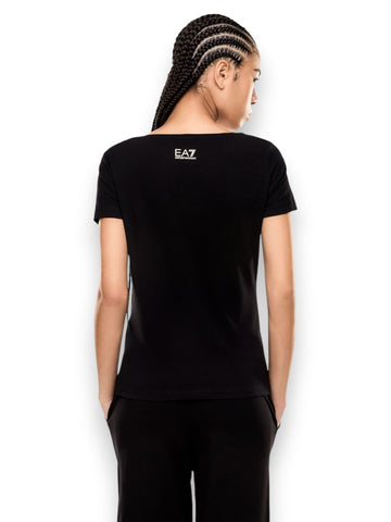 EA7 T-Shirt - T-Shirt Donna - Nero