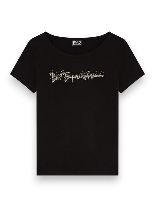 EA7 T-Shirt - T-Shirt Donna - Nero