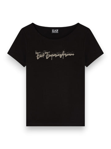 EA7 T-Shirt - T-Shirt Donna - Nero