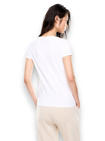 EA7 T-Shirt - T-Shirt Donna - Bianco