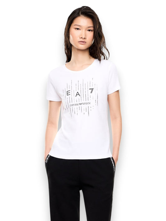 EA7 T-Shirt - T-Shirt Donna - Bianco