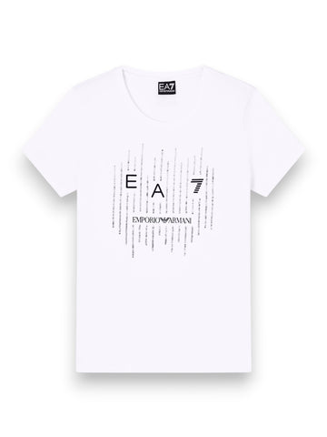 EA7 T-Shirt - T-Shirt Donna - Bianco