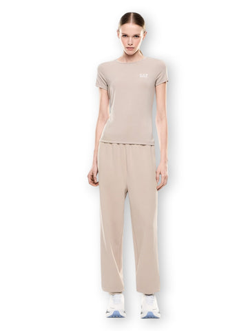 EA7 T-Shirt - T-Shirt Donna - Beige