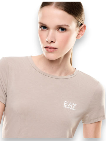 EA7 T-Shirt - T-Shirt Donna - Beige