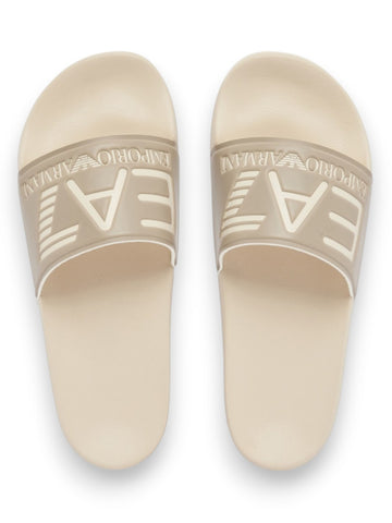 EA7 Shoes Beachwear 100% Polyvinyl Chloride - Ciabatte Unisex - Tortora
