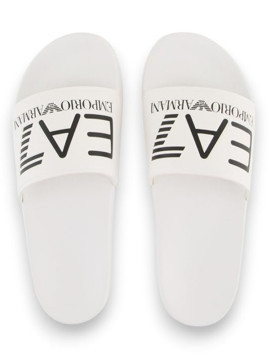 EA7 Shoes Beachwear 100% Polyvinyl Chloride - Ciabatte Unisex - Bianco