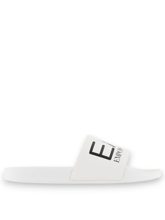 EA7 Shoes Beachwear 100% Polyvinyl Chloride - Ciabatte Unisex - Bianco