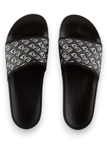 EA7 Shoes Beachwear - Ciabatte Unisex - Nero