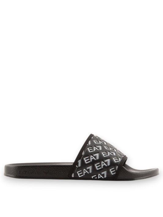 EA7 Shoes Beachwear - Ciabatte Unisex - Nero