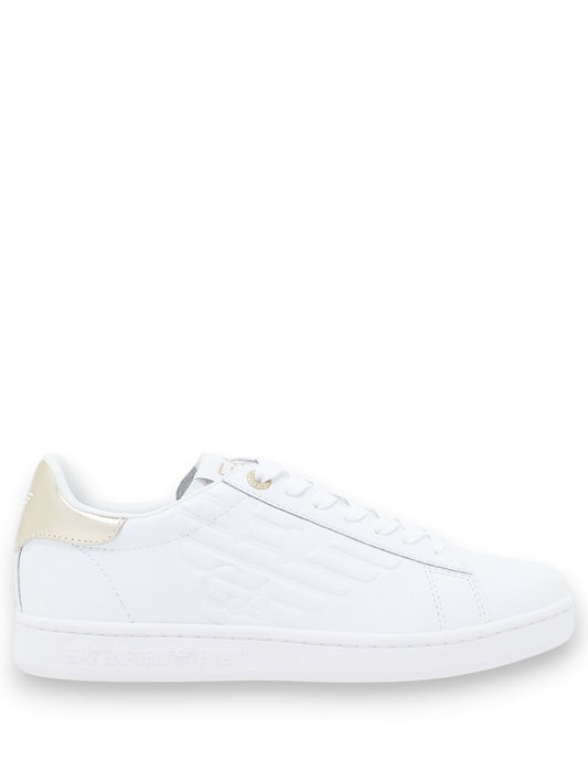EA7 Sneaker 100% Bovine Leather - Sneakers Unisex - Bianco