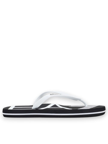 EA7 Shoes Beachwear - Ciabatte Unisex - Nero/Bianco