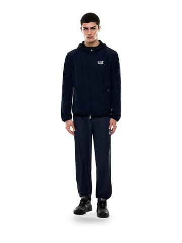 EA7 Bomber Jacket 100% Polyester - Capospalla Uomo - Blu