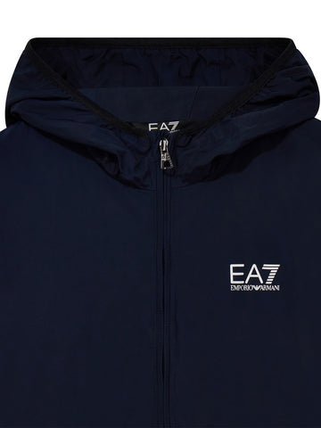 EA7 Bomber Jacket 100% Polyester - Capospalla Uomo - Blu