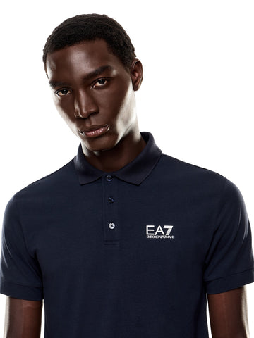 EA7 Polo Shirt - T-Shirt Uomo - Blu