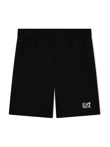 EA7 Shorts 100% Cotton - Shorts Uomo - Nero