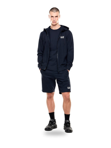 EA7 Shorts 100% Cotton - Shorts Uomo - Blu