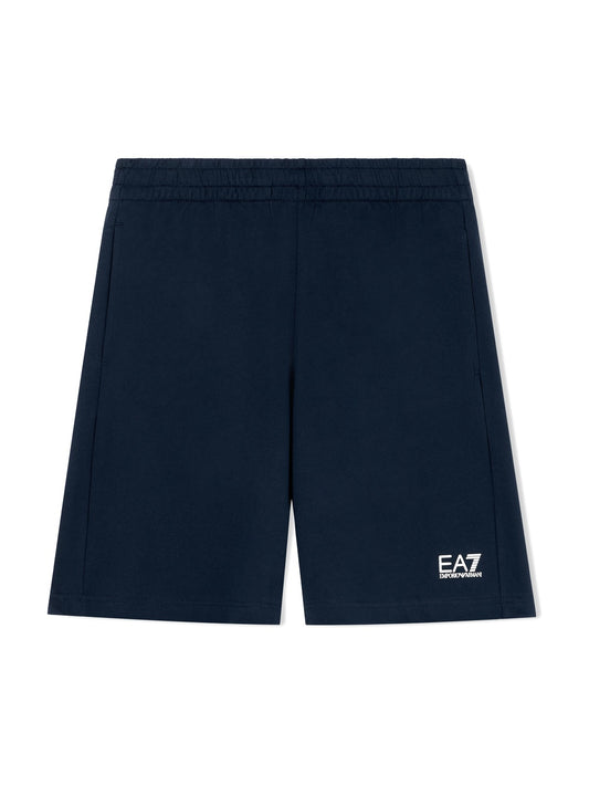 EA7 Shorts 100% Cotton - Shorts Uomo - Blu