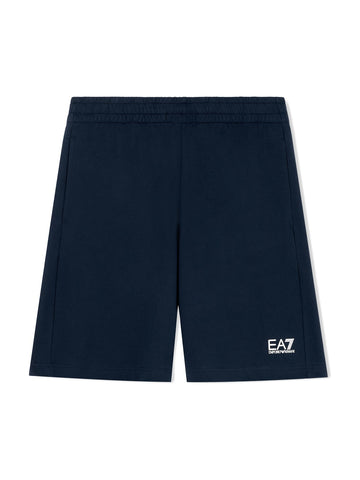 EA7 Shorts 100% Cotton - Shorts Uomo - Blu