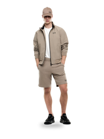 EA7 Shorts 100% Cotton - Shorts Uomo - Beige