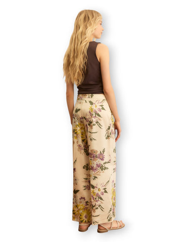 Emme Marella Albero - Pantaloni Donna - Bianco Lana