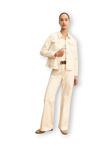 Emme Marella Pantalone - Pantaloni Donna - Bianco Lana