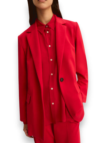 Emme Marella Giacca In Jersey - Capospalla Donna - Rosso