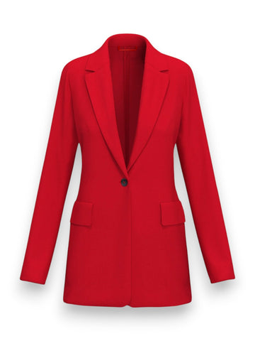 Emme Marella Giacca In Jersey - Capospalla Donna - Rosso
