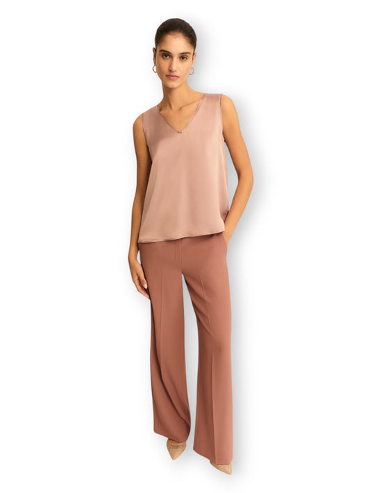 Emme Marella Top - T-Shirt Donna - Malva