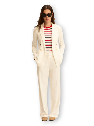 Emme Marella Giacca In Jersey - Capospalla Donna - Bianco