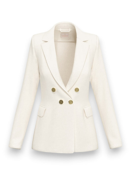 Emme Marella Giacca In Jersey - Capospalla Donna - Bianco