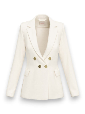 Emme Marella Giacca In Jersey - Capospalla Donna - Bianco