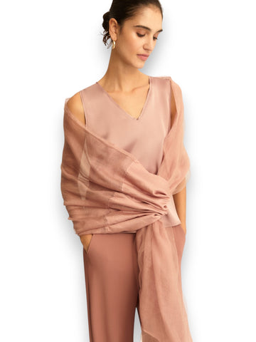 Emme Marella Stola - Sciarpe E Foulard Donna - Cipria