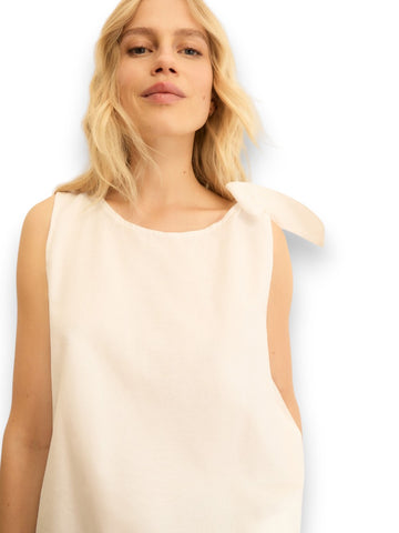Emme Marella Top Galli - T-Shirt Donna - Bianco
