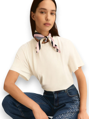 Emme Marella T-Shirt Maestro - T-Shirt Donna - Bianco