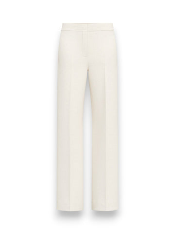 Emme Marella Pantalone In Jersey Palace - Pantaloni Donna - Bianco