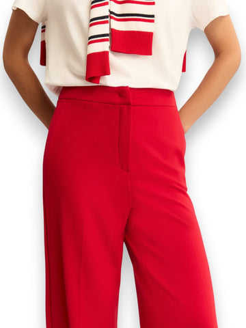 Emme Marella Pantalone In Jersey - Pantaloni Donna - Rosso