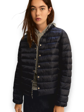 Emme Marella Imbottito Corto - Capospalla Donna - Blu