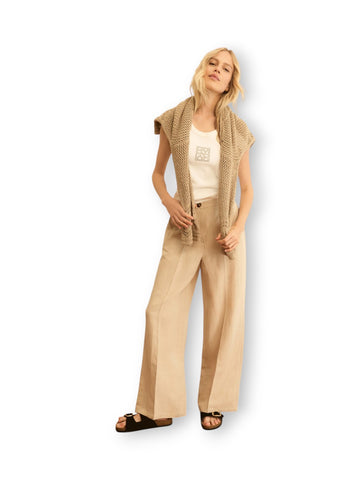 Emme Marella Pantaloni Donna - Beige