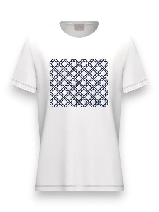 Emme Marella T-Shirt Racconto - T-Shirt Donna - Blu