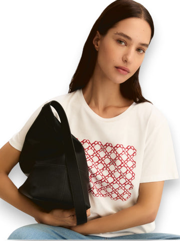 Emme Marella T-Shirt Racconto - T-Shirt Donna - Rosso
