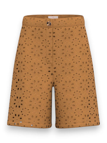Emme Marella Pantalone Corto - Shorts Donna - Cammello
