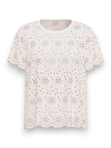 Emme Marella T-Shirt Donna - Bianco Ottico