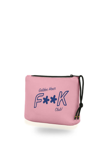 F**k Regular Pochette - Borse Unisex - Rosa