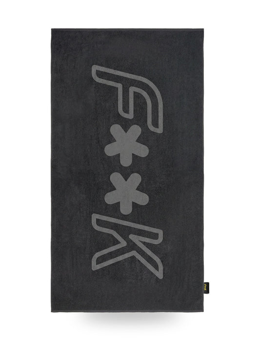F**k Telo Mare - Spugna - Accessori Mare Unisex - Nero