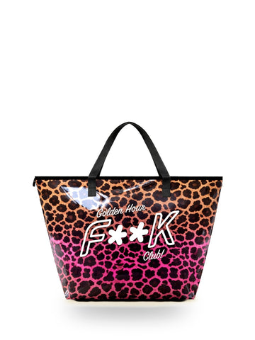 F**k Maxi Beachbag - Borse Mare Donna - Fucsia