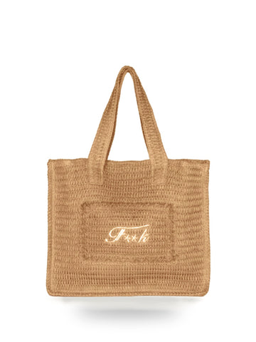 F**k Tote Bag - Borse Donna - Beige