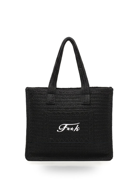 F**k Tote Bag - Borse Donna - Nero