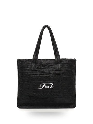 F**k Tote Bag - Borse Donna - Nero