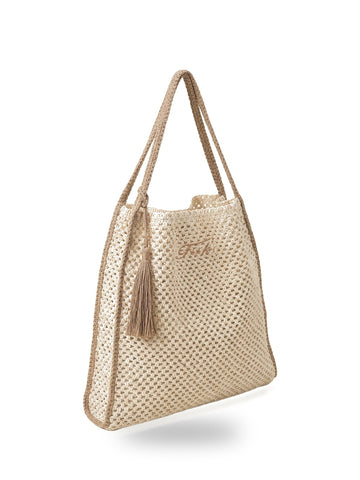 F**k Tote Bag - Borse Donna - Beige