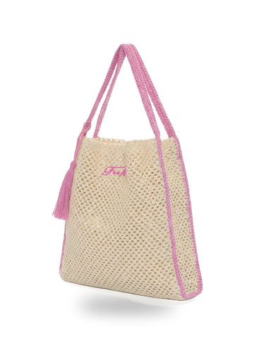 F**k Tote Bag - Borse Donna - Fuxia